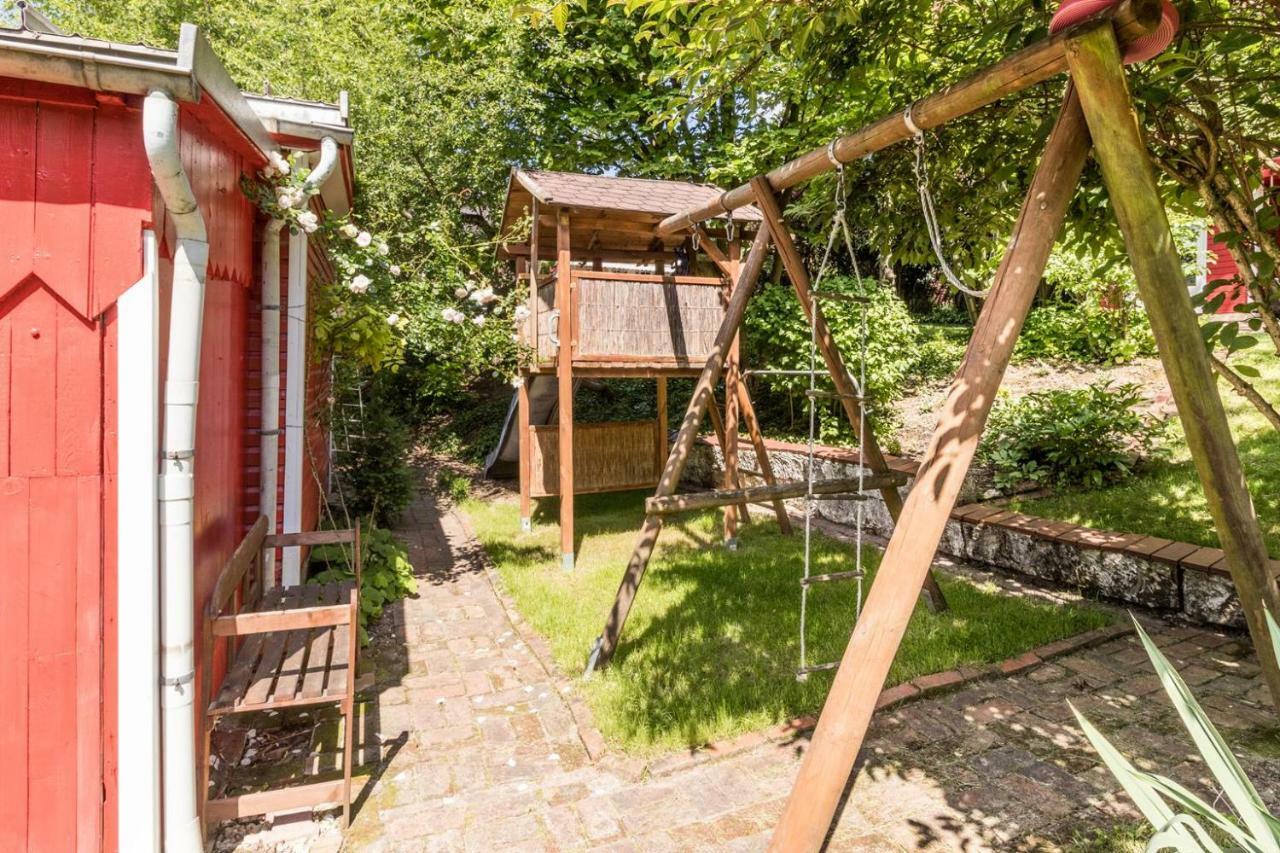 Villa-Doerr 100 m² + 1500m² Garten Wörrstadt Buitenkant foto
